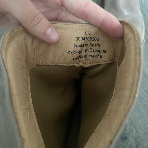 free people Mel Slouch Boot in Hazelnut Leather size 8.5 - Picture 6 of 7